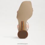 jp Sam Edelman 女性 起亜ブロックヒールサンダル ローズゴールド 4NFV0P112 履物 - Image 6
