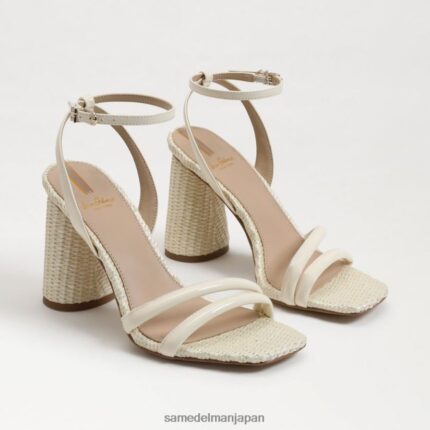 jp Sam Edelman 女性 起亜ブロックヒールサンダル 磁器 4NFV0P116 履物
