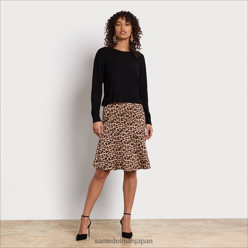 jp_sam_edelman_e5a5b3e680a7_e995b7e8a296e3838be38383e38388e382ade383a3e3839fe3839fe38387e382a3e38389e383ace382b9_e38392e383a7.jpg jp Sam Edelman 女性 長袖ニットキャミミディドレス ヒョウ 4NFV0P1138 衣服 - Image 1