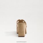 jp Sam Edelman 女性 開発プラットフォームサンダル 金箔 4NFV0P547 履物 - Image 5