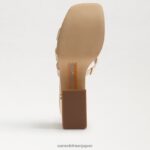 jp Sam Edelman 女性 開発プラットフォームサンダル 金箔 4NFV0P547 履物 - Image 6
