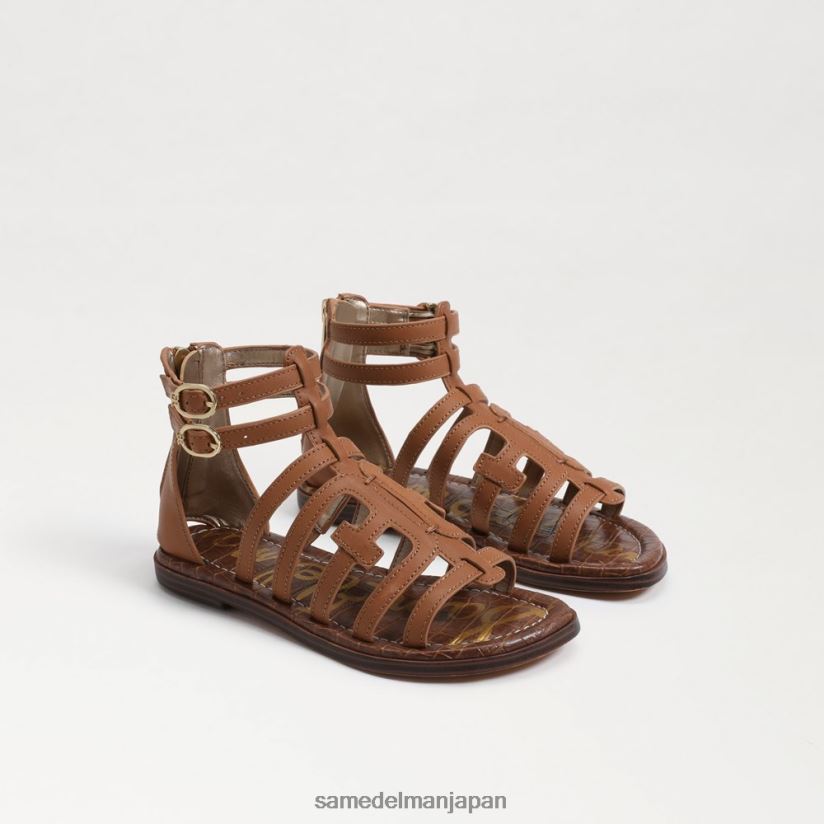 jp_sam_edelman_e5ad90e4be9be3819fe381a1_e382b8e3838be383bce382b0e383a9e38387e382a3e382a8e383bce382bfe383bce382b5e383b3e38380e.jpg jp Sam Edelman 子供たち ジニーグラディエーターサンダル サドル 4NFV0P1029 履物 - Image 1