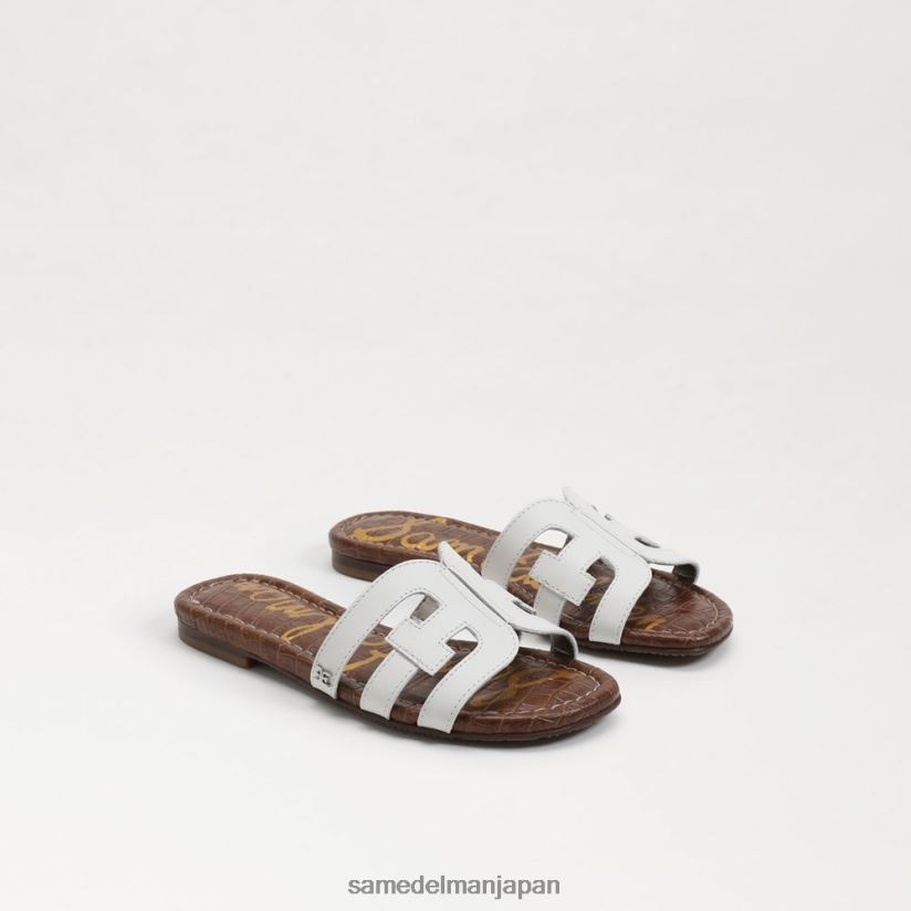 jp_sam_edelman_e5ad90e4be9be3819fe381a1_e38399e382a4e382b9e383a9e382a4e38389e382b5e383b3e38380e383ab_e6988ee3828be38184e799bd.jpg jp Sam Edelman 子供たち ベイスライドサンダル 明るい白色 4NFV0P890 履物 - Image 1