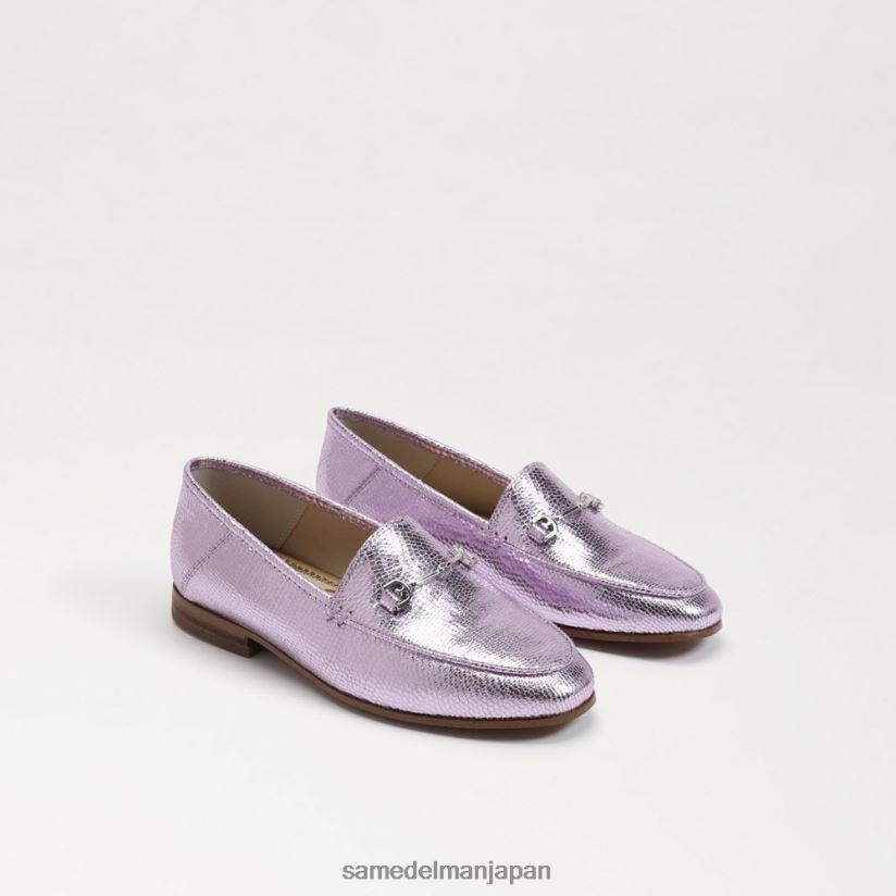 jp_sam_edelman_e5ad90e4be9be3819fe381a1_e383ade383ace382a4e383b3e38393e38383e38388e383ade383bce38395e382a1e383bc_e383a9e382a4.jpg jp Sam Edelman 子供たち ロレインビットローファー ライラッククォーツ 4NFV0P905 履物 - Image 1