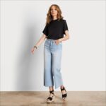 jp Sam Edelman 女性 codie ハイライズ ワイドレッグ パンツ 星空 4NFV0P1215 衣服 - Image 3