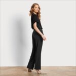 jp Sam Edelman 女性 codie ハイライズ ワイドレッグ パンツ 黒 4NFV0P1209 衣服 - Image 2