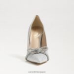 jp Sam Edelman 女性 deela ポインテッドトゥヒール ソフトシルバー 4NFV0P754 履物 - Image 3