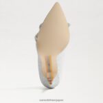 jp Sam Edelman 女性 deela ポインテッドトゥヒール ソフトシルバー 4NFV0P754 履物 - Image 6