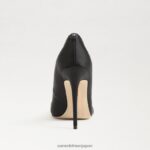 jp Sam Edelman 女性 deela ポインテッドトゥヒール 黒のサテン 4NFV0P956 履物 - Image 5