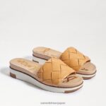 jp Sam Edelman 女性 アダレー ウーブン スライド サンダル 天然砂革 4NFV0P753 履物