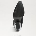 jp Sam Edelman 女性 アナベル ニーハイブーツ 黒いスエード 4NFV0P859 履物 - Image 6