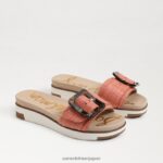 jp Sam Edelman 女性 アリアン スライドサンダル スタッコピンク 4NFV0P181 履物