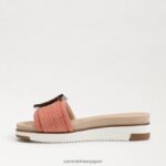 jp Sam Edelman 女性 アリアン スライドサンダル スタッコピンク 4NFV0P181 履物 - Image 4