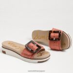 jp Sam Edelman 女性 アリアン スライドサンダル スタッコピンク 4NFV0P181 履物 - Image 7