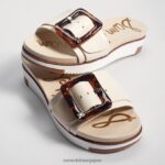 jp Sam Edelman 女性 アリアン スライドサンダル モダンなアイボリー 4NFV0P182 履物 - Image 7