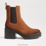 jp Sam Edelman 女性 アンダーソンチェルシーブーツ フロンティアブラウン 4NFV0P756 履物 - Image 2