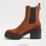 jp Sam Edelman 女性 アンダーソンチェルシーブーツ フロンティアブラウン 4NFV0P756 履物 - Image 4