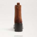 jp Sam Edelman 女性 アンダーソンチェルシーブーツ フロンティアブラウン 4NFV0P756 履物 - Image 5