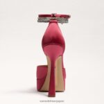 jp Sam Edelman 女性 アンディ プラットフォーム ヒール ウルトラフクシア 4NFV0P762 履物 - Image 5