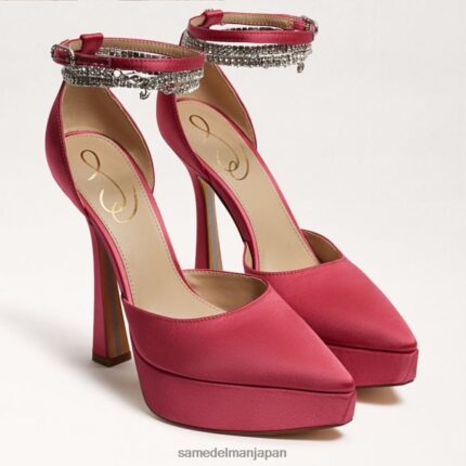 jp Sam Edelman 女性 アンディ プラットフォーム ヒール ウルトラフクシア 4NFV0P762 履物