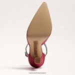 jp Sam Edelman 女性 アンディ プラットフォーム ヒール ウルトラフクシア 4NFV0P762 履物 - Image 6