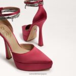 jp Sam Edelman 女性 アンディ プラットフォーム ヒール ウルトラフクシア 4NFV0P762 履物 - Image 7