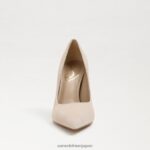 jp Sam Edelman 女性 アントニア ポインテッドトゥ パンプス カプチーノ スエード 4NFV0P957 履物 - Image 3