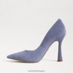 jp Sam Edelman 女性 アントニア ポインテッドトゥ パンプス ダスティバイオレット 4NFV0P840 履物 - Image 4