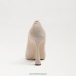 jp Sam Edelman 女性 アントニア ポインテッドトゥ パンプス カプチーノ スエード 4NFV0P957 履物 - Image 5