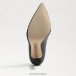 jp Sam Edelman 女性 アントニア ポインテッドトゥ パンプス 黒 4NFV0P837 履物 - Image 6