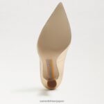 jp Sam Edelman 女性 アントニア ポインテッドトゥ パンプス 金箔 4NFV0P836 履物 - Image 6