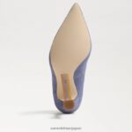 jp Sam Edelman 女性 アントニア ポインテッドトゥ パンプス ダスティバイオレット 4NFV0P840 履物 - Image 6