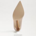 jp Sam Edelman 女性 アントニア ポインテッドトゥ パンプス カプチーノ スエード 4NFV0P957 履物 - Image 6
