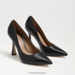 jp Sam Edelman 女性 アントニア ポインテッドトゥ パンプス 黒 4NFV0P837 履物