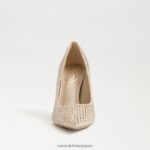 jp Sam Edelman 女性 アントニアグリッツポンプ ゴマ 4NFV0P958 履物 - Image 3