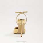 jp Sam Edelman 女性 アヴリル スリングバック ポンプ 金鉱 4NFV0P733 履物 - Image 5