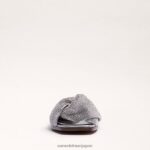 jp Sam Edelman 女性 イッシー スライドサンダル 銀 4NFV0P466 履物 - Image 3