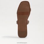 jp Sam Edelman 女性 イネット スライドサンダル ローズゴールド 4NFV0P694 履物 - Image 6