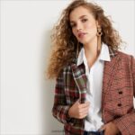 jp Sam Edelman 女性 イモジェンブレザー アレクサ インディー チェック柄 4NFV0P1296 衣服 - Image 2
