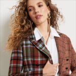 jp Sam Edelman 女性 イモジェンブレザー アレクサ インディー チェック柄 4NFV0P1296 衣服 - Image 3