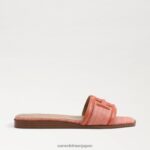 jp Sam Edelman 女性 イリーナ スライドサンダル テラコッタピンク/スタッコピンク 4NFV0P4 履物 - Image 2