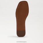jp Sam Edelman 女性 イリーナ スライドサンダル モダンアイボリー/バナナクリーム 4NFV0P2 履物 - Image 5