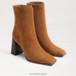 jp Sam Edelman 女性 イヴェット アンクルブーティ 焼き栗 4NFV0P806 履物