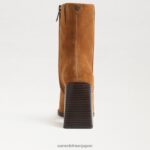 jp Sam Edelman 女性 イヴェット アンクルブーティ 焼き栗 4NFV0P806 履物 - Image 5