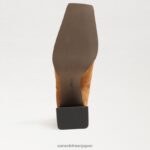 jp Sam Edelman 女性 イヴェット アンクルブーティ 焼き栗 4NFV0P806 履物 - Image 6