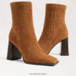 jp Sam Edelman 女性 イヴェット アンクルブーティ 焼き栗 4NFV0P806 履物 - Image 7