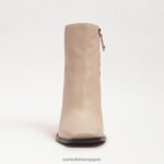 jp Sam Edelman 女性 ウィニーブーツ モダンなアイボリーレザー 4NFV0P457 履物 - Image 3