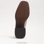 jp Sam Edelman 女性 ウィニーブーツ モダンなアイボリーレザー 4NFV0P457 履物 - Image 6