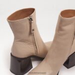 jp Sam Edelman 女性 ウィニーブーツ モダンなアイボリーレザー 4NFV0P457 履物 - Image 7
