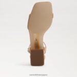 jp Sam Edelman 女性 ウィルソンキトゥンヒール ゴールデンキャラメル 4NFV0P470 履物 - Image 6